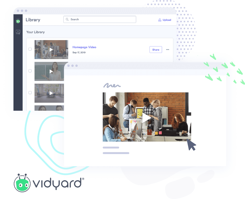 Vidyard video marketing platform