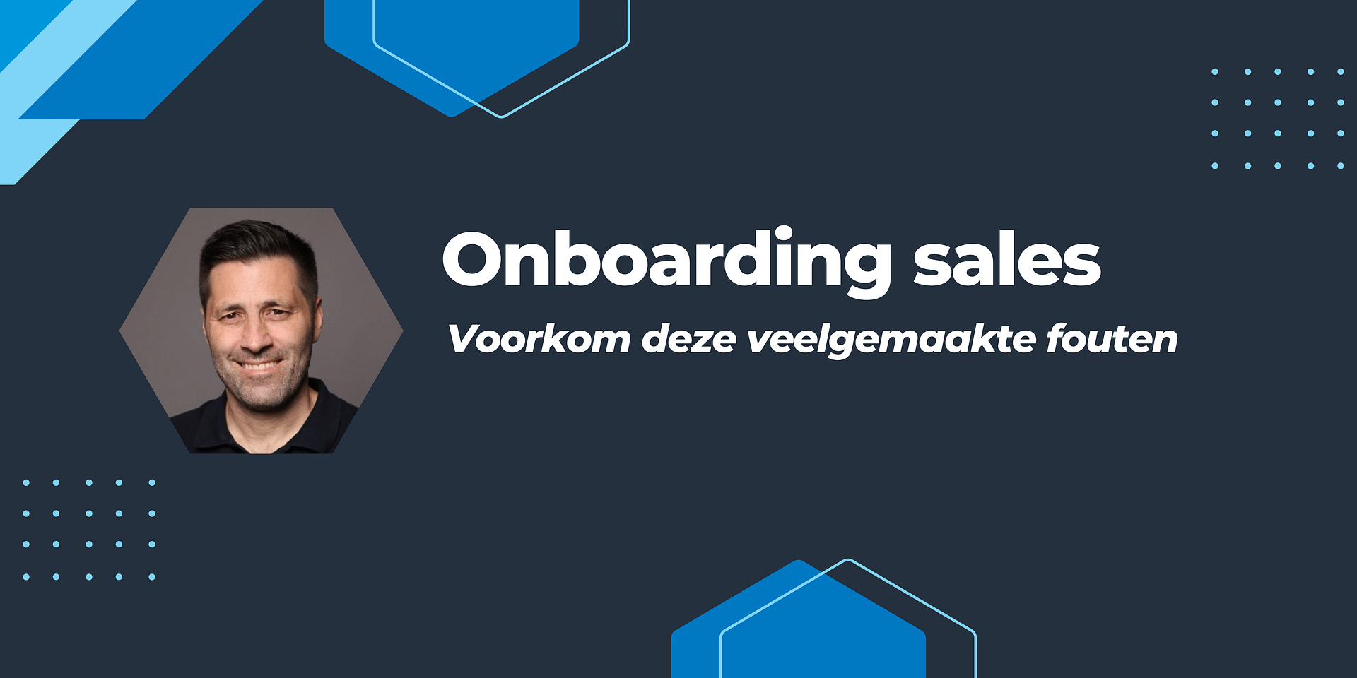 Onboarding sales