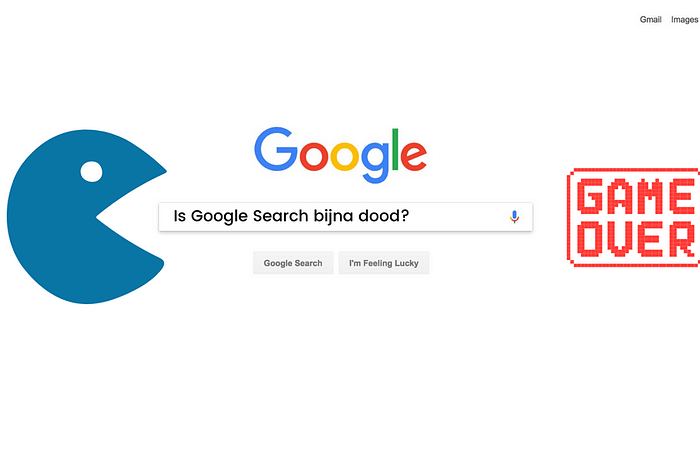 Is google search bijna dood?